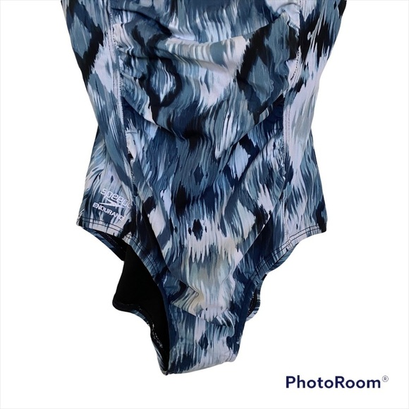 Speedo Shirred Tank One Piece Endurance and Moderate Cut Swimsuit NWT, Size 8 - Picture 8 of 10